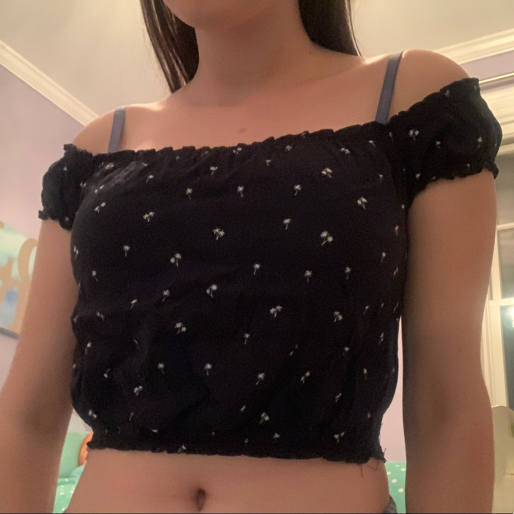 Super cute rare brandy tropical top🌴